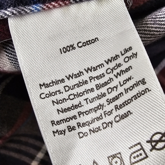 Eddie Bauer classic fit heritage plaid button down shirt size Large - Picture 10 of 10